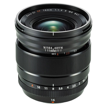 Lens Fujifilm XF16mm F/1.4